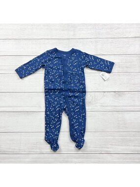 Sterling Baby Blue Constellation Footed Snap Sleeper One Piece NWT 3-6 Months